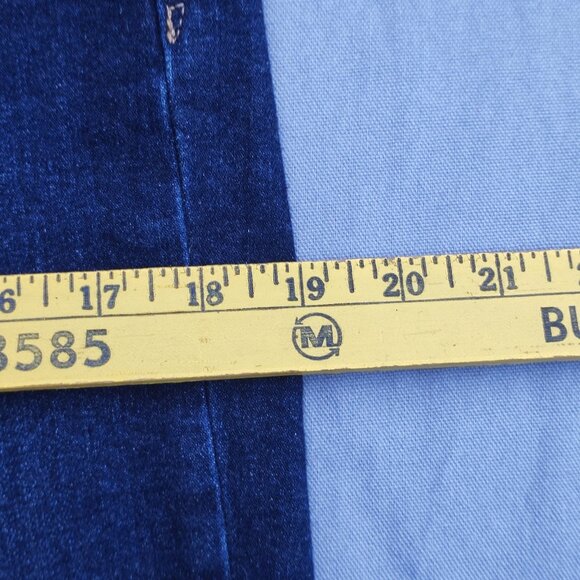 GAP Jeans women's sz 31/12 indigo blue colour vintage slim high rise ankle glaze - Picture 11 of 14